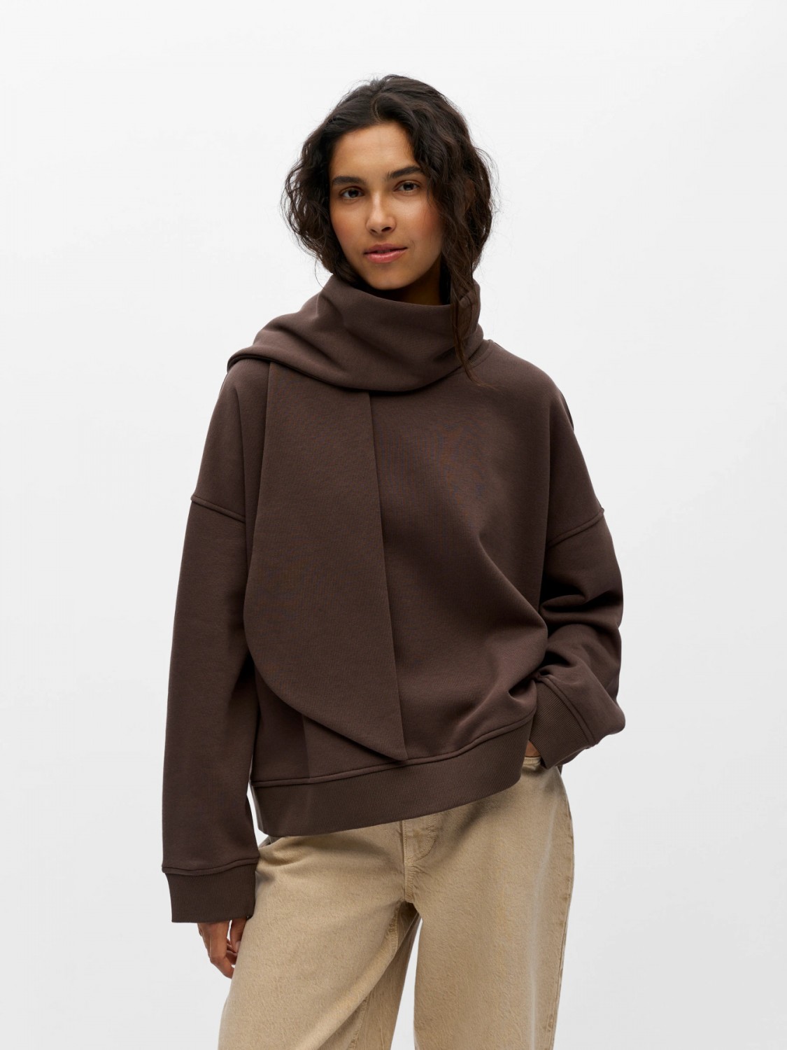 Sudadera Arina marrón